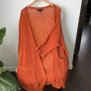 EUC Copper loose-knit sweater